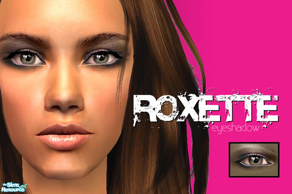 Sims 2 — Roxette Eyeshadow - Sushi Flower by 06bek — 