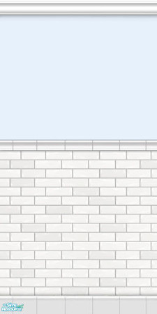 Sims 2 — Metro Subway Tile Walls - Air by phoenix_phaerie — A chic and metropolitan subway tile wall.