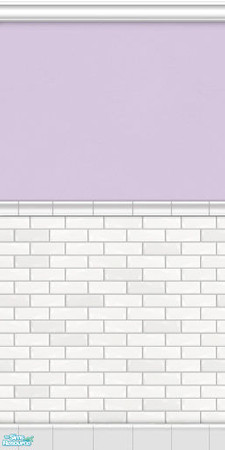 Sims 2 — Metro Subway Tile Walls - Lavendar by phoenix_phaerie — A chic and metropolitan subway tile wall.