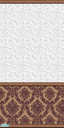 Sims 2 — TC 92 Victorian Bedroom Set - Tc 92 Victorain Wall1 by midland_04 — Wall created by me, texture from Ricci2882