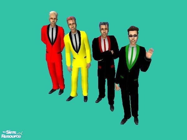 Sims 2 — 1950s zute suit. by qvisn — Had a crazy idea and this is what i got. by qvisn.