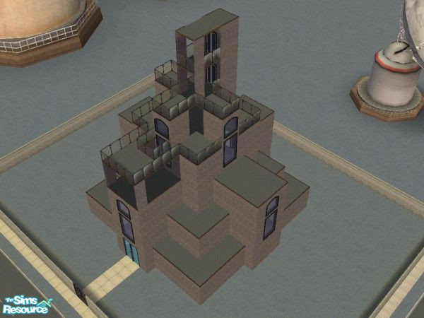 Sims 2 — Thought police by juhhmi — The Thinkpol from 1984: Police that monitors via telescreens. This community lot has