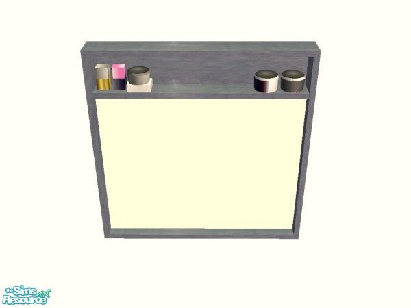 Sims 2 — Leyris Bathroom in Slate Blue - Mirror by simmaniac2005 — Made to match Studio K walls and floors. by Jo D