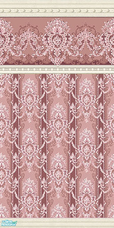 Sims 2 — Victorian Set - Rose by Halfcreek — created by Halfcreek