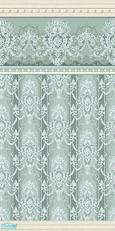 Sims 2 — Victorian Set - Blue by Halfcreek — created by Halfcreek