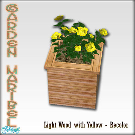 Sims 2 — S2S Garden Maribel Recolors 1 - FlowerPot with Roses by sims2sisters — 