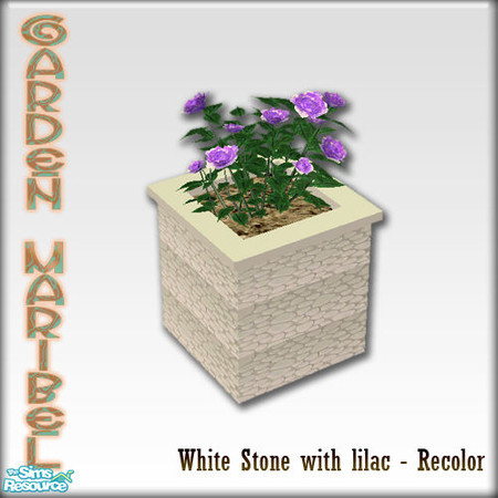 Sims 2 — S2S Garden Maribel Recolors 3 - FlowerPot with Roses by sims2sisters — 