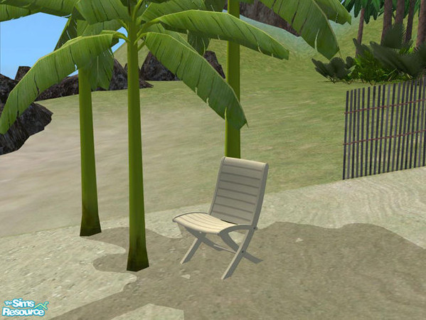 Sims 2 — PB Bali Outdoor cream - Diningchair02 by ShinoKCR — 