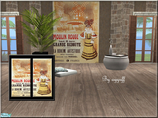 Sims 2 — Nostalgia Wallpapers *7_8* by ayyuff — Cost:2..Included: 2 wallpapers.