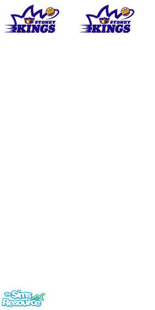 Sims 2 — Kings Wallpaper by simbunny — Wallpaper inspired by the NBL team Sydney Kings. Great for the basketball fans.