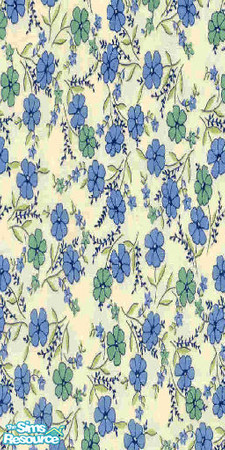 Sims 2 — blueflowers by netza — --
