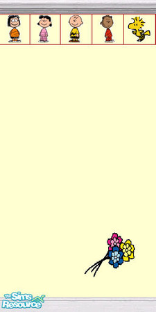 Sims 2 — Snoopy friend - plain by judyhugsnoopy — Snoopy friend with light yellow color - plain