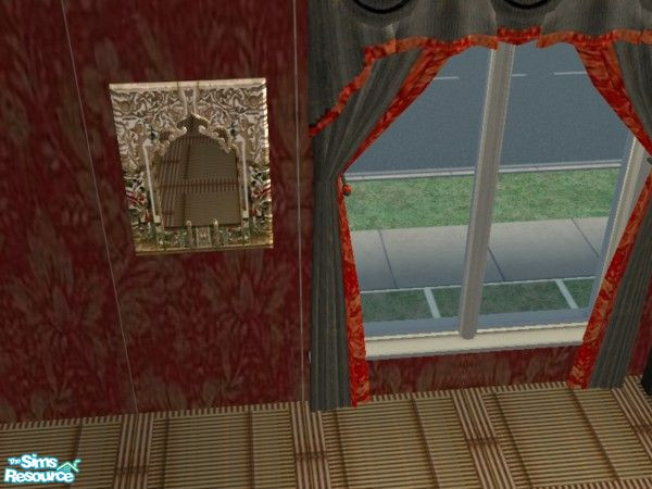 Sims 2 — Oriental  mirror by ead425 — 10 item 2 walls: mirror 