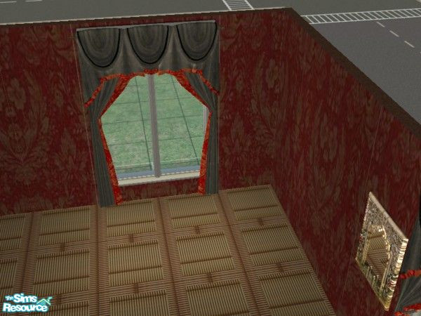 Sims 2 — Oriental  curtains by ead425 — 10 item 2 walls: curtains 