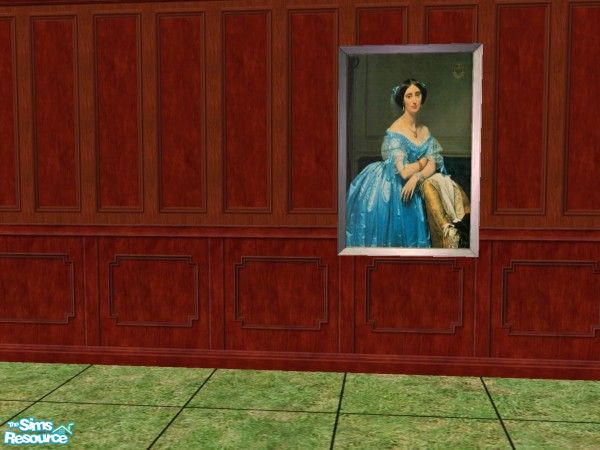 Sims 2 — Pauline Eleanore de Galard de Brassac de by jenwar — A portrait of near-photographic quality by