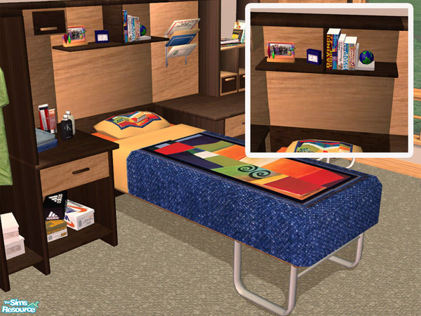 Sims 2 — Bedding Recolor EGE Young Room by cemre — This is the matching bedding recolor for this set.. Teen bedroom set