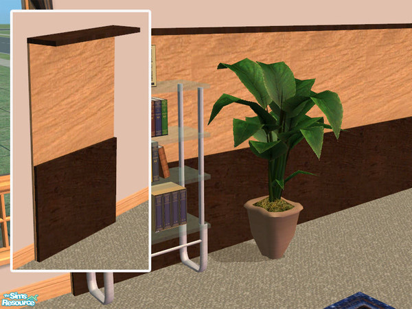 Sims 2 — Wall Panel EGE Young Room by cemre — Painting is used as a base for this object, it can be placed on any empty