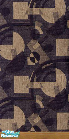 Sims 2 — Beatnik Shapes by naememac — Beatnik shapes. Go back to the 60s with this retro wallcovering. Part of the