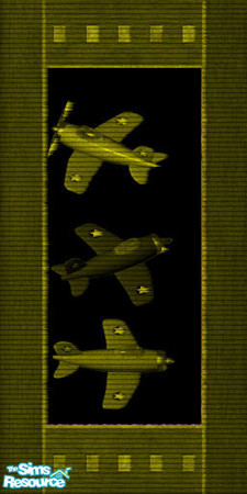 Sims 2 — Plane2 by xrl_derek5 — It's a collection of planes on walls and floors..