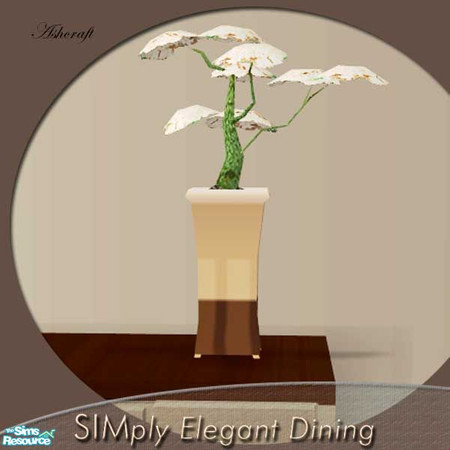 Sims 2 — SIMply Elegant Bonsai by Cashcraft — The SIMply Elegant flowering bonsai plant, very hardy and low maintance ;-)