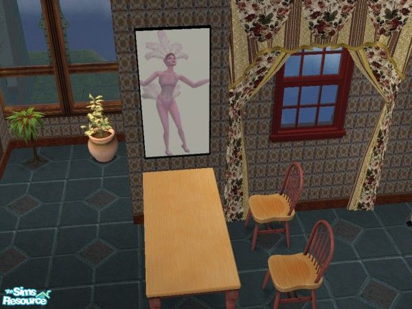 Sims 2 — Makin Magic Flamingo Dancer Poster by c_literati — A photo of the flamingo dancer from Makin Magic, for your