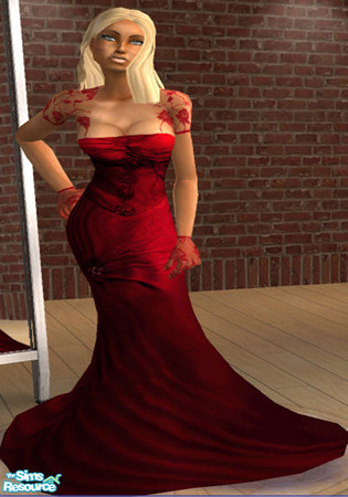 Sims 2 — Teen Mermaid Gown by Shannara_Simfashion — Teen Mermaid Mesh,enjoy.