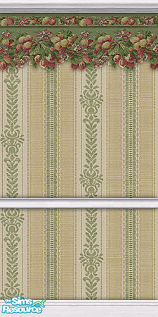 Sims 2 — Sage Beckley White 14 by Quiltreker — This is one of 16 walls in the Southern Charm Sage Collection Beckley
