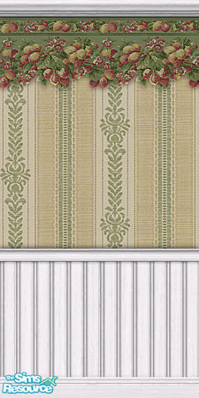Sims 2 — Sage Beckley White 4 by Quiltreker — This is one of 16 walls in the Southern Charm Sage Collection Beckley