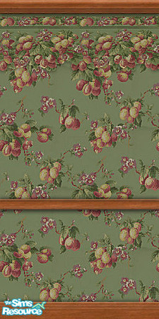 Sims 2 — Sage Beckley Medium Wood 13 by Quiltreker — This is one of 16 walls in the Southern Charm Sage Collection