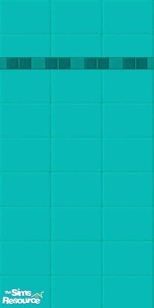 Sims 2 — Tropical Paradise Wall Tile by dddrake — Tropical Paradise Wall Tile