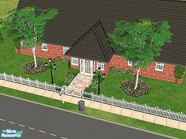 Sims 2 — Forrest Hills 5 by Lynnakitty — This house is the fifth I have created. It is great fo a small family, and has
