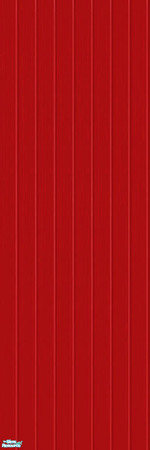Sims 2 — Wood Effect Wall Paneling - Red by sailfindragon — Red Wood Effect Wall Paneling.