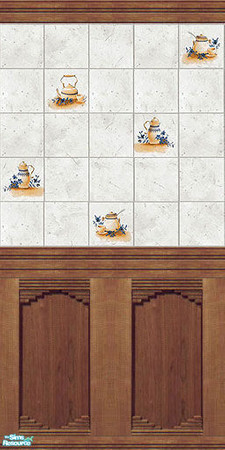 Sims 2 — Kitchen Tile by Halfcreek — created by Halfcreek
