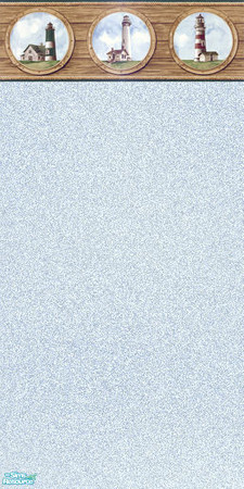 Sims 2 — Nautical Wallpaper by mahtigwess — Great for those seaside escapes.