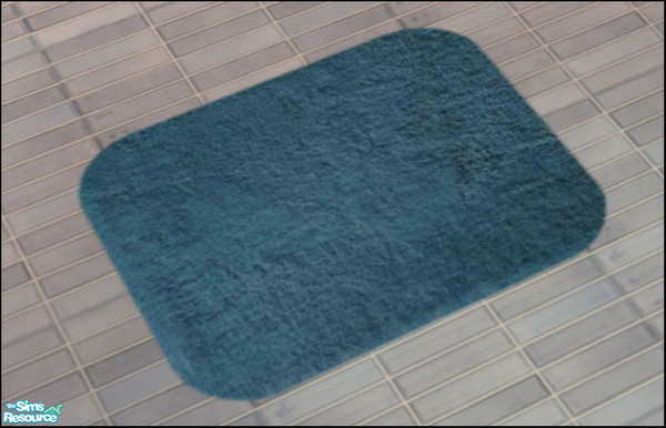 Sims 2 — Romance Bathroom -Blue - Square mat by Elize-37sims — A recolor of the Romance bathroom. Requires the mesh from