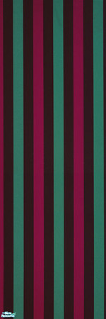 Sims 2 — Painted Striped Wall Set - 1 by thekewlestnerd — Wall 2