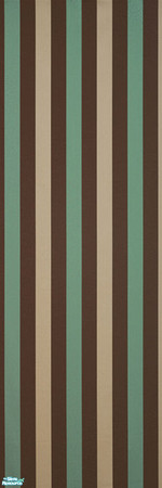 Sims 2 — Painted Striped Wall Set - 2 by thekewlestnerd — Wall 3