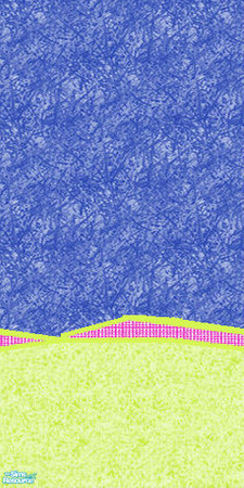 Sims 2 — DiY TC93 Hillside by Dialectically_yours — A spectrum of color to entice and delight! Only 2s per panel! With