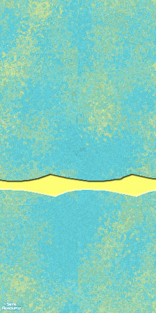 Sims 2 — DiY TC93 Turquoise Rail by Dialectically_yours — A spectrum of color to entice and delight! Only 2s per panel!