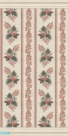 Sims 2 — Rose Print by Halfcreek — created by Halfcreek