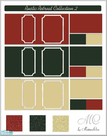 Sims 2 — Rustic Retreat  Collection 2 by mistresscris — Created by MistressCris.