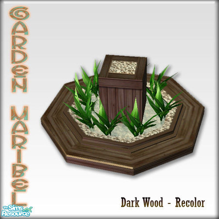 Sims 2 — S2S Garden Maribel Recolors 5 - Fountain by sims2sisters — 