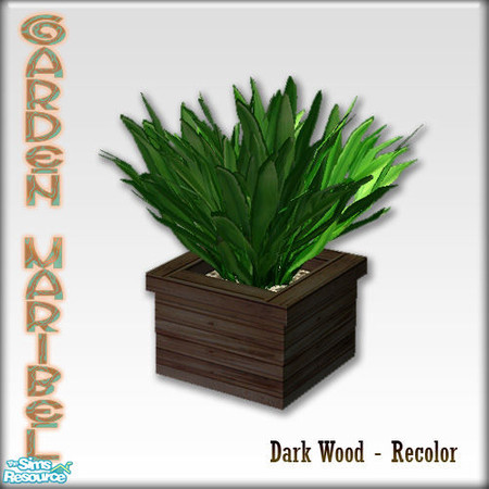 Sims 2 — S2S Garden Maribel Recolors 5 - FlowerPot with Plant by sims2sisters — 