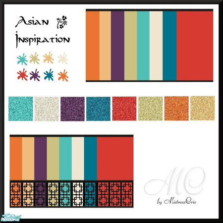 Sims 2 — MC Asian Inspiration by mistresscris — Created by MistressCris.