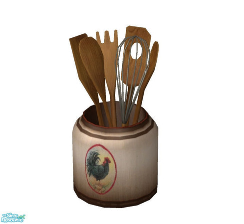 Sims 2 — Anna\'s Kitchen - Utensil  Silo 1 by RhondaBlonda — 