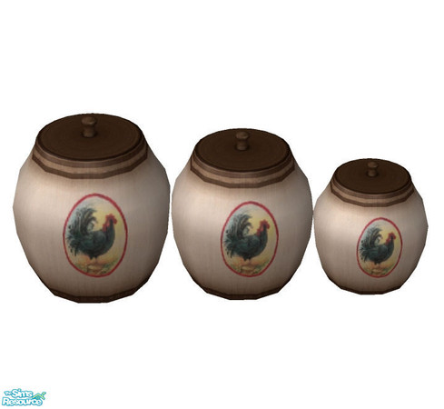 Sims 2 — Anna\'s Kitchen - Canisters 1 by RhondaBlonda — 