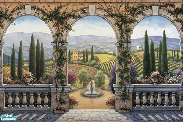 Sims 2 — Mural 16 by Ktosiu111 — xxx