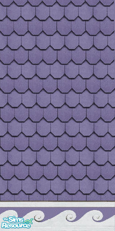 Sims 2 — Designer Siding 22 Purple by STP Carly — Designer exterior siding, giving that \"fish scale\" texture