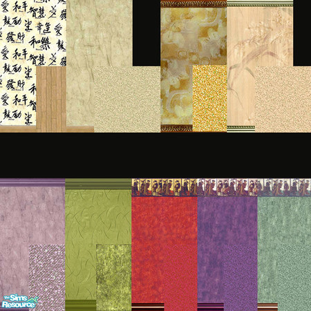 Sims 2 — Heavenly Silk Collection by naememac — Wonderfully serene and inviting, the Heavenly Silk collection for those