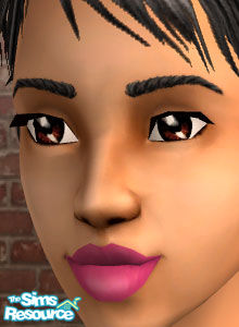 Sims 2 — Natural Lips by Asheara — Soft Lipstick